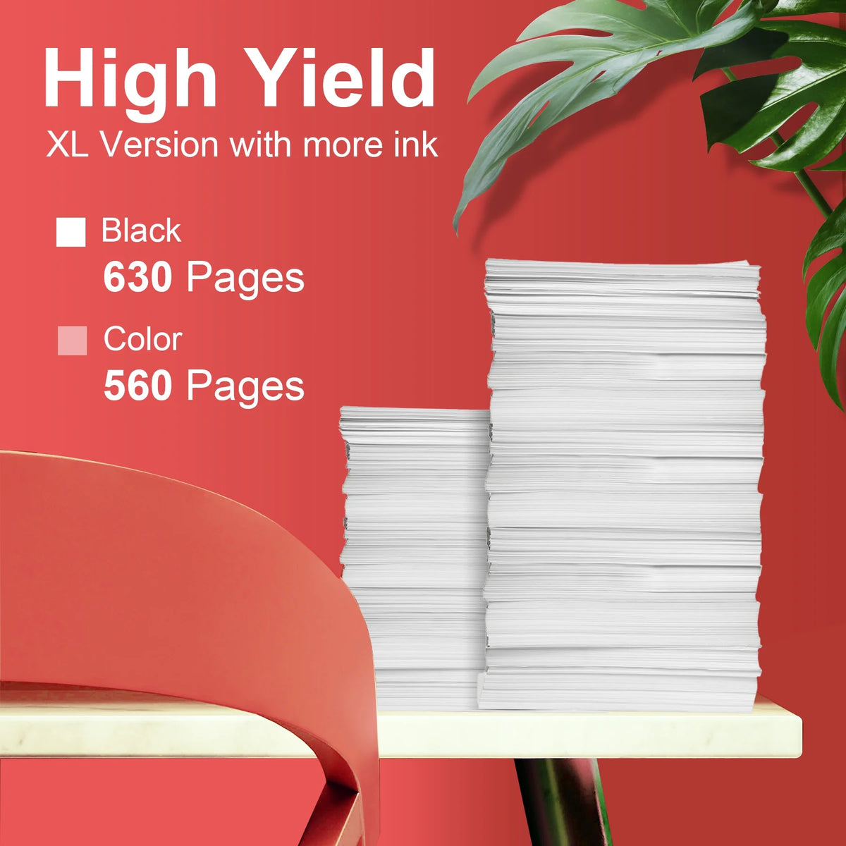 240XL Ink Cartridges 1 Black 1 Tri-Color K470064