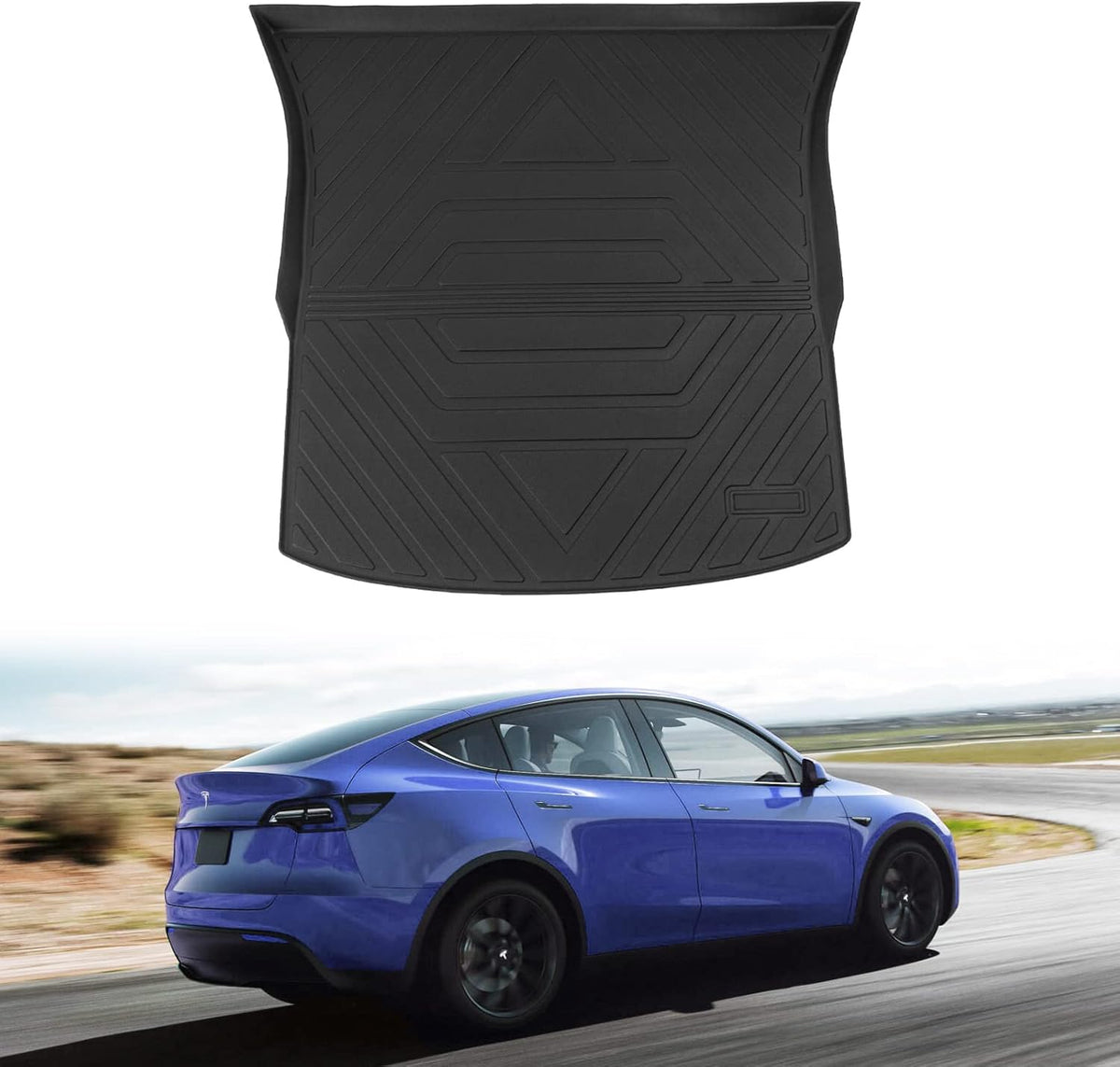 Tesla Model Y Trunk Mat Floor Mats Cargo Liner 5-Seater B223982