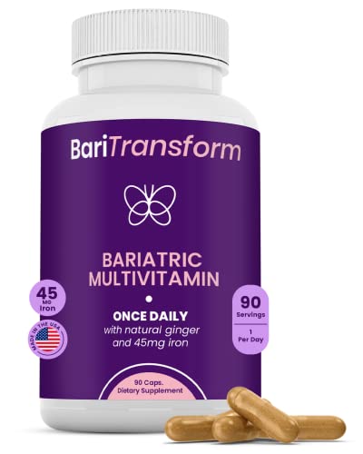 90 Ct Bariatric Multivitamin with Iron Capsule B3580