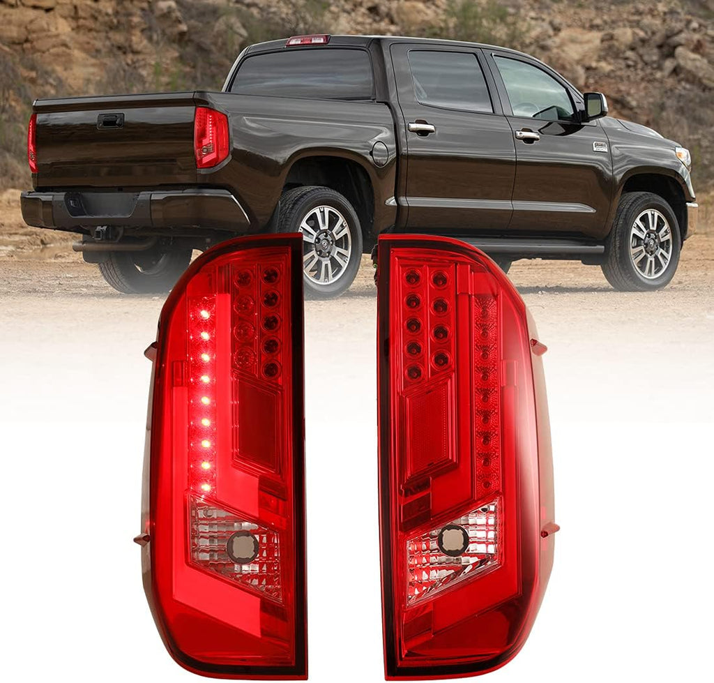 LED Tail Lights Assembly for Toyota Tundra, Red S494210