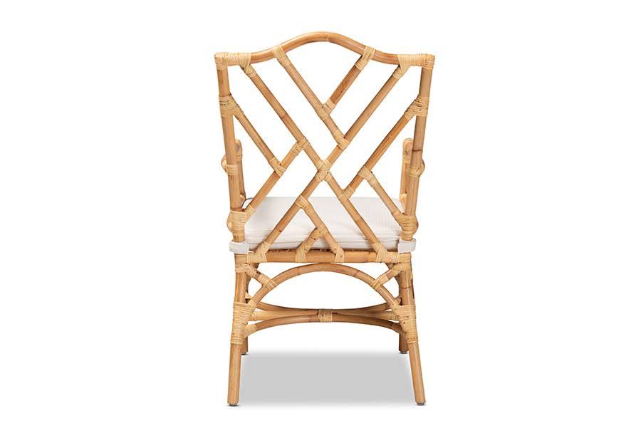 Finished Rattan Armchair L128332