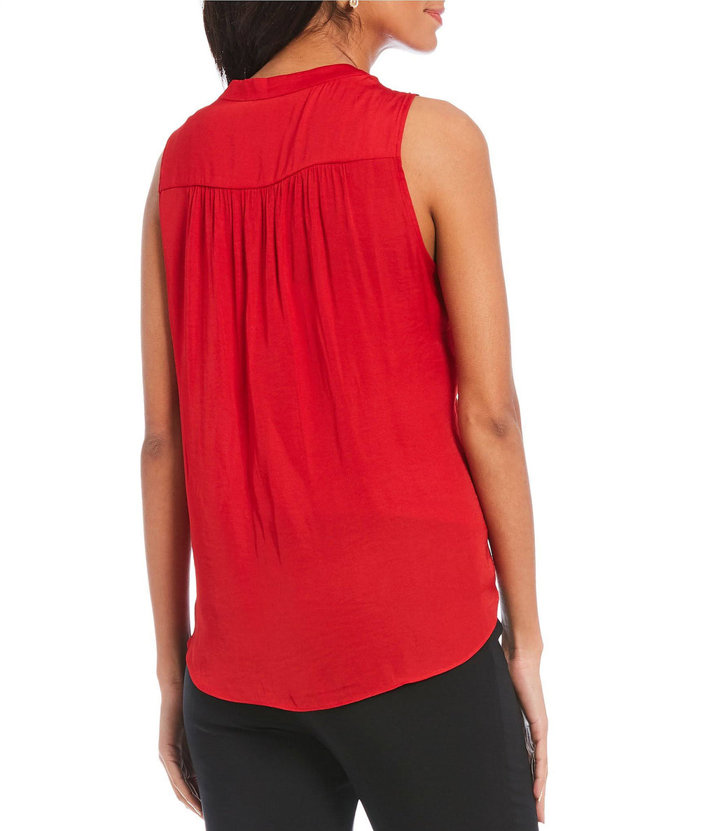 V-Neck Sleeveless Blouse F636862