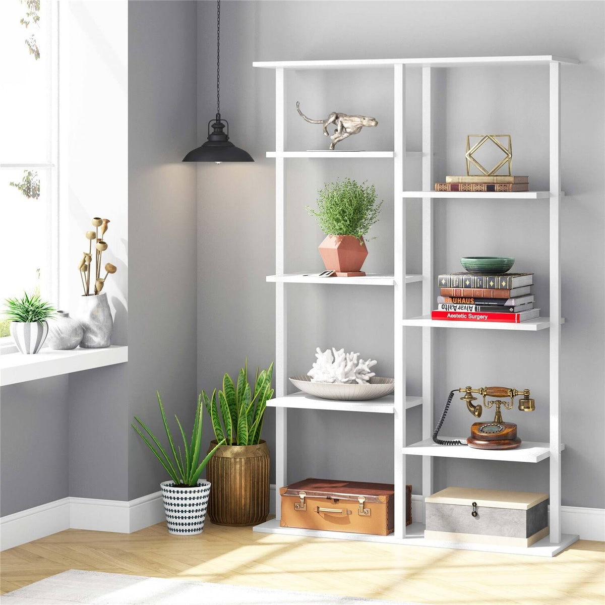 5-Tier Brown Bookcase G723711