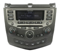 Black AM FM Radio 6 Disc CD Player Y5548