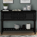 Light Green 6 Drawers Sideboard Cabinet with Bottom Shelf Q3650