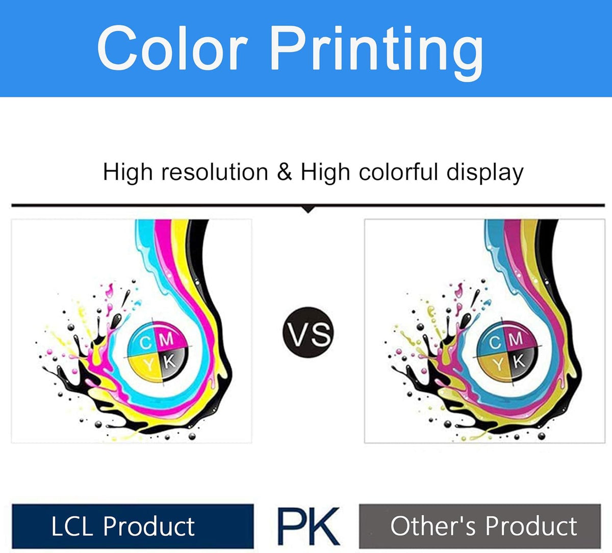 Compatible Toner Cartridge Replacement 4-Pack Black Cyan Magenta Yellow F66790