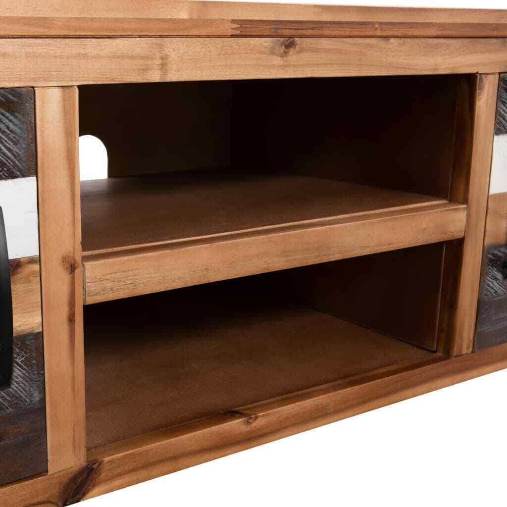 Solid Acacia Wood TV Cabinet S9193
