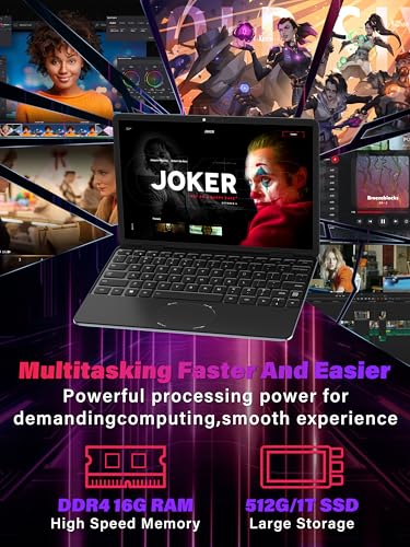 11" 2-in-1 Touchscreen Laptop, 16GB RAM, 1T SSD, FHD IPS, Win 11 Pro Q587315