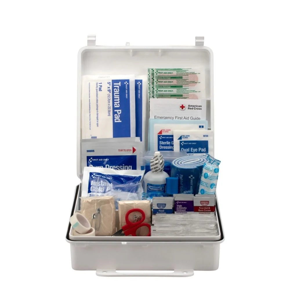 ANSI 2015 Compliant Class B Type III First Aid Kit, 199 Pieces K28803