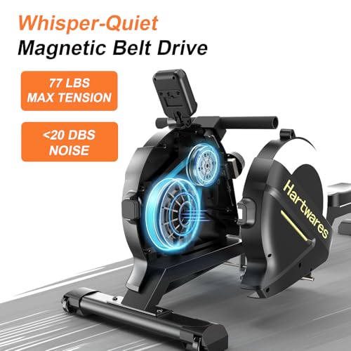 Magnetic Rowing Machine with 16 Levels Quiet Resistance F883