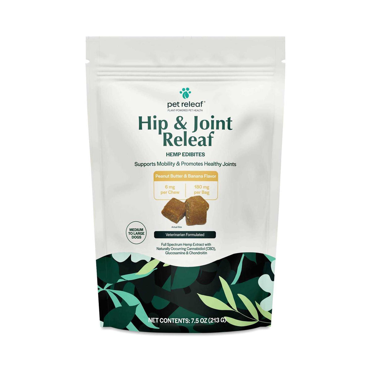 Peanut Butter & Banana Hip & Joint Dog Treats Y200543