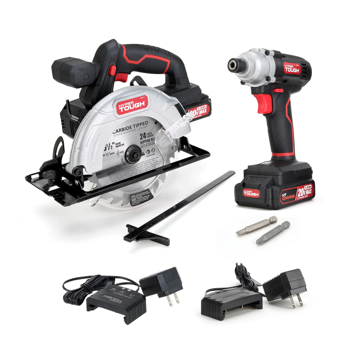 Cordless 1/4" Impact Driver & Circular Saw Bundle G4191