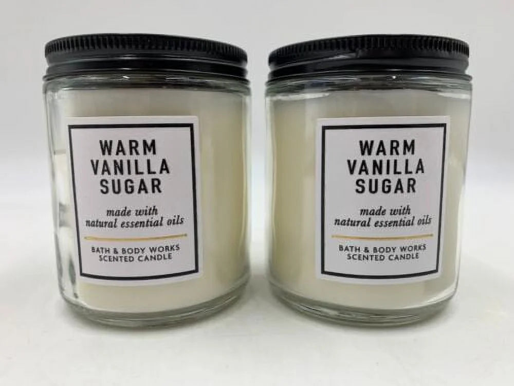 Warm Vanilla Sugar Single Wick 2 Pack K9899