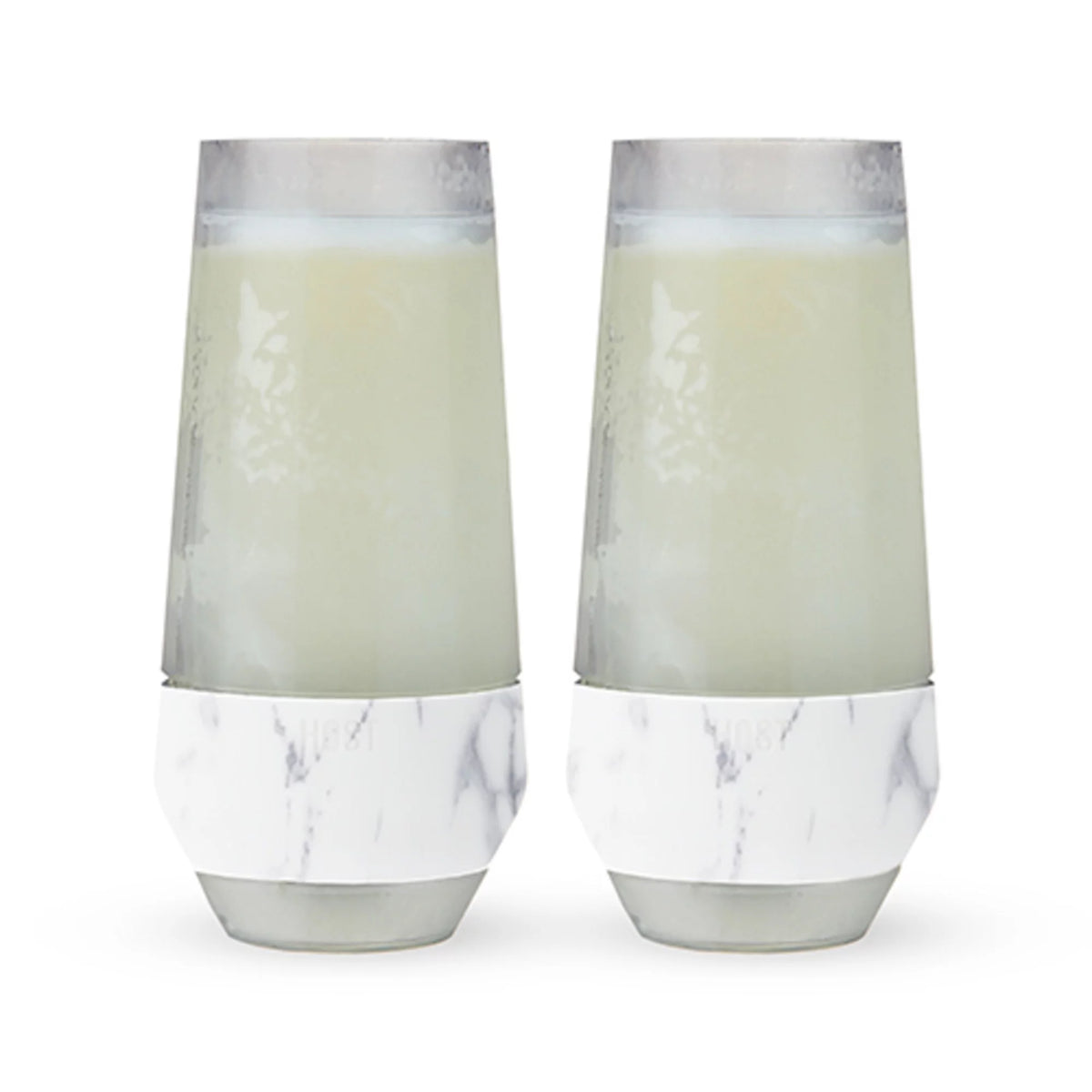 Champagne Freeze Double-Walled Stemless Wine Glasses, 9 Oz, Set of 2 U37435