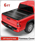 Hard Tri-Fold Tonneau Cover Truck Bed 6ft Bed T41703