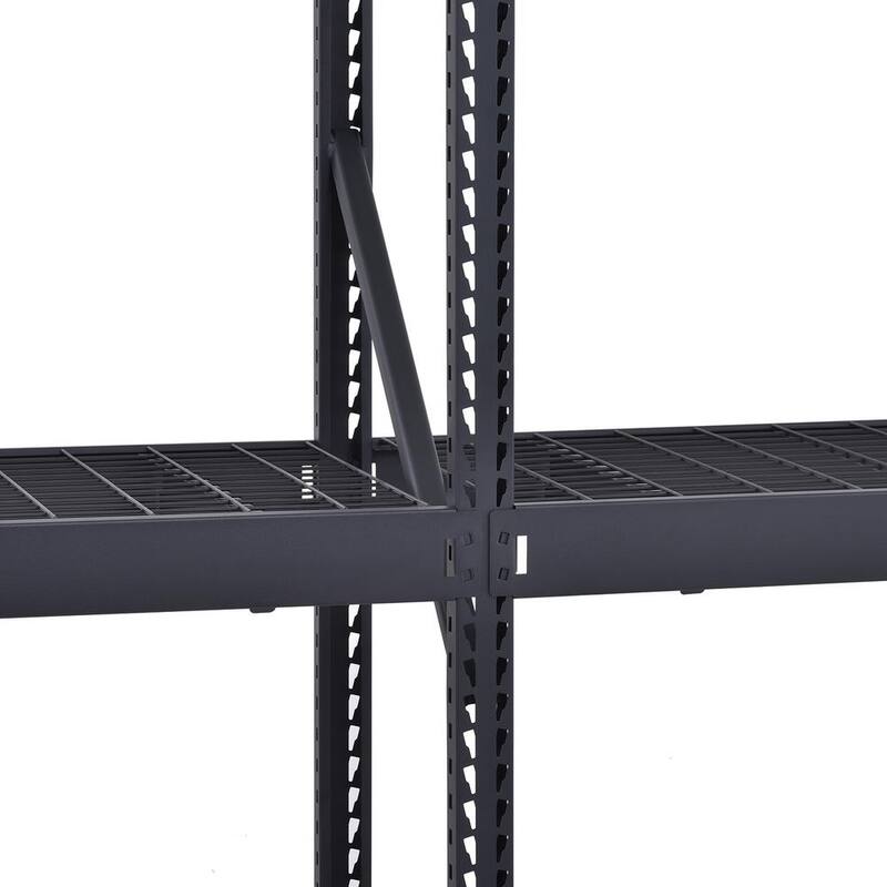 5-Tier Steel Garage Storage Shelving Unit in Black B904
