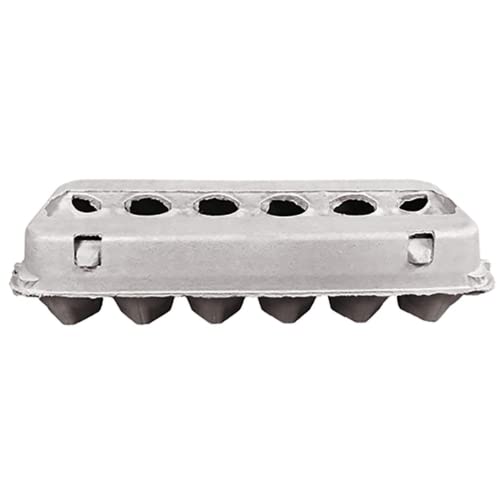 12-Egg Jumbo Paper Pulp Egg Cartons (50 Pack) G32378