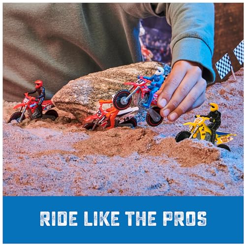 5-Pack 1:24 Scale Die-Cast Motorcycles with Rider Figure C957938
