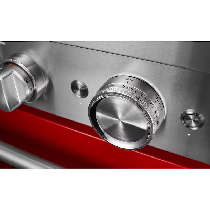 Passion Red Smart Gas Range with True Convection C293