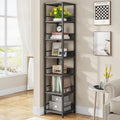 75" 6 Tier Narrow Bookshelf G6620