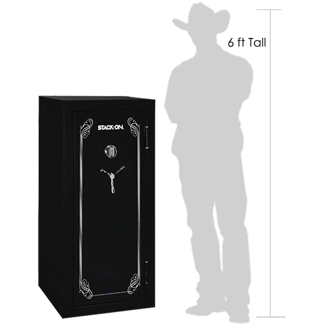 8-Gun Security Cabinet Black X384221