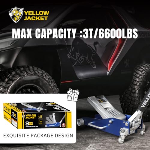 3 Ton Aluminum Floor Jack, 6600 lbs Capacity N2333