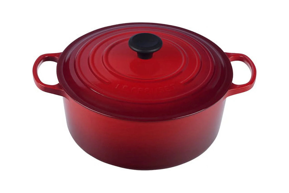 5.5 qt Cast Iron Enameled Round Dutch Oven X308379