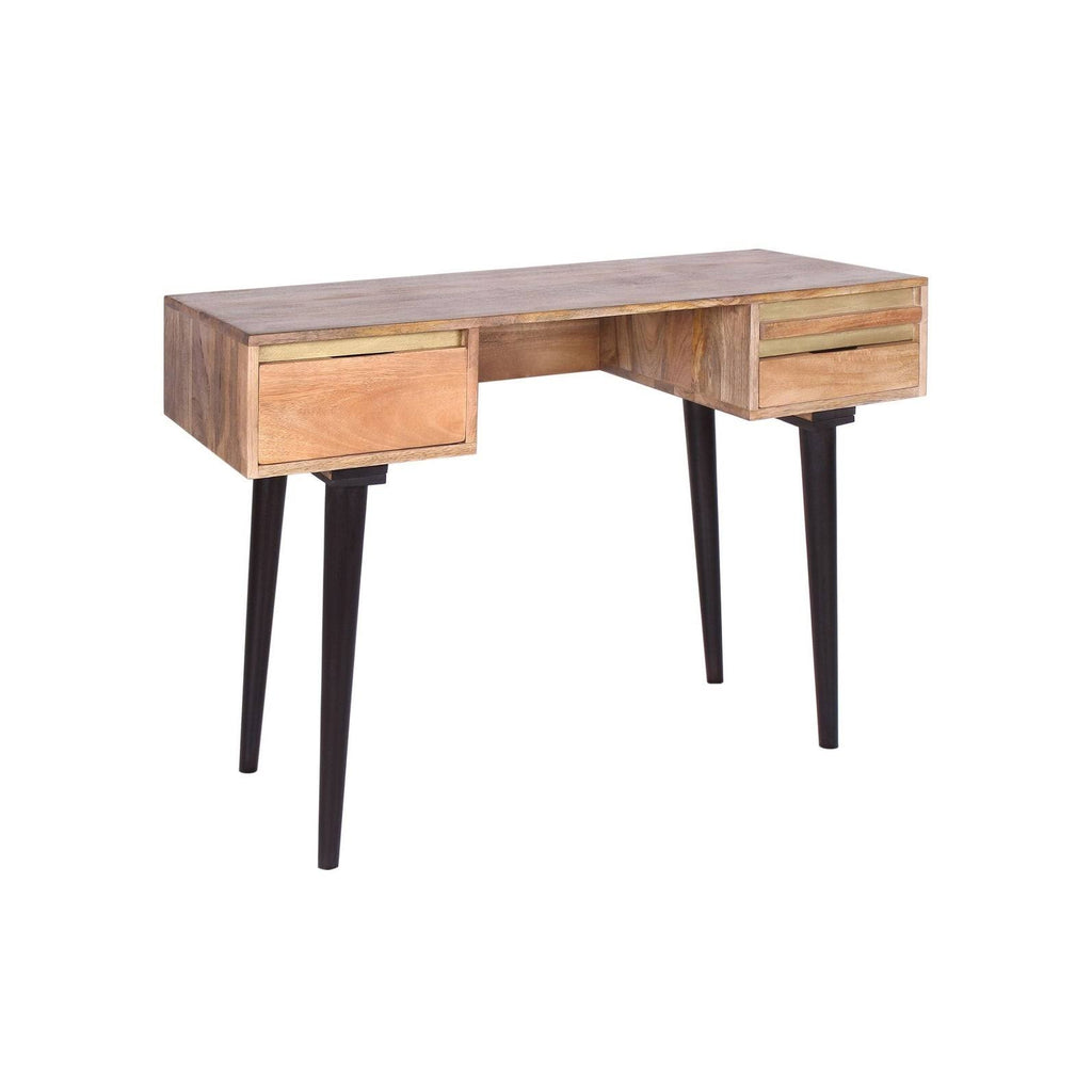 3 Drawer Mango Wood Desk C9907