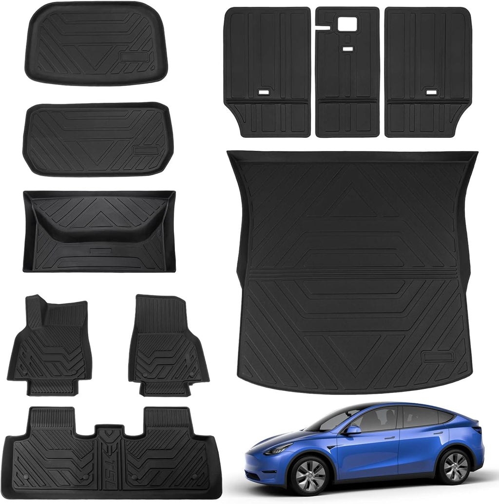 Tesla Model Y Trunk Mat Floor Mats Cargo Liner 5-Seater B223982