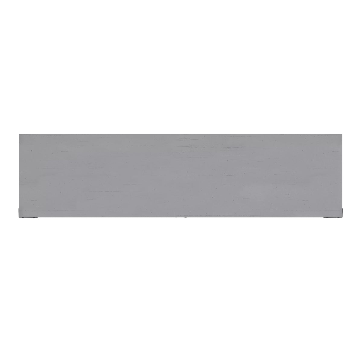 60 Inch Coastal Gray Media Console Cabinet S9155