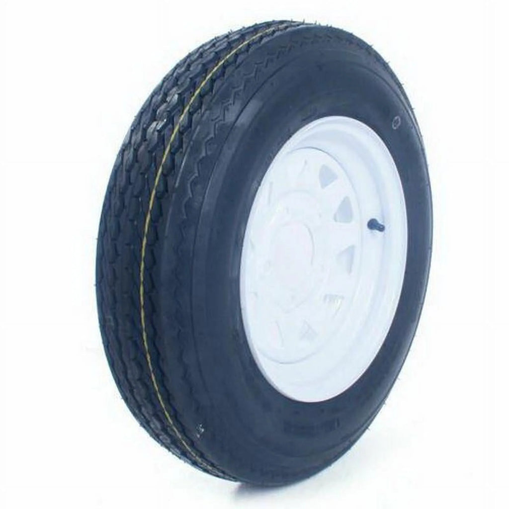 2PCS 5.30-12 Bias Trailer Tires with White Rim N273376