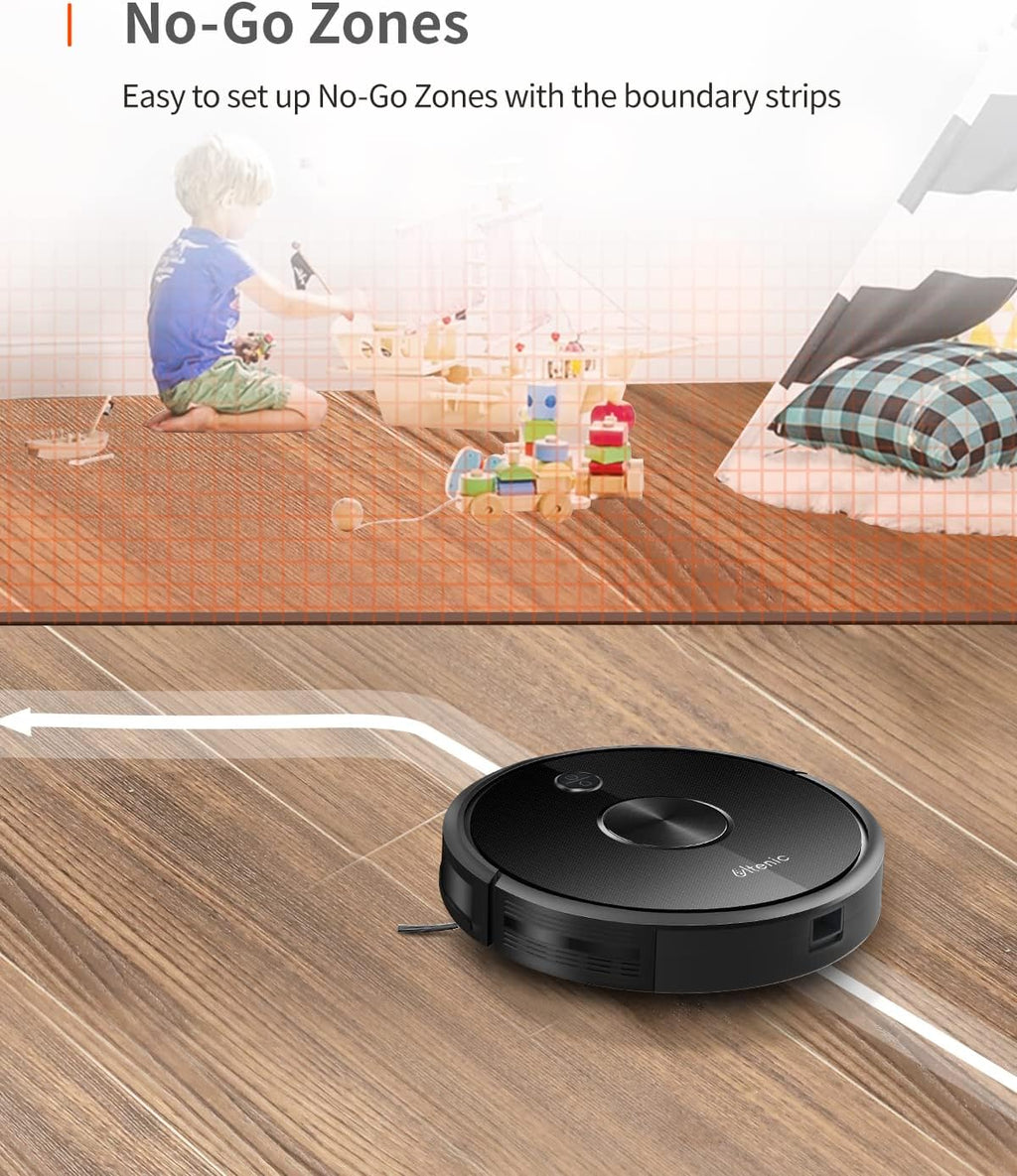 Robot Vacuum and Mop Combo, 3000Pa Suction Q546