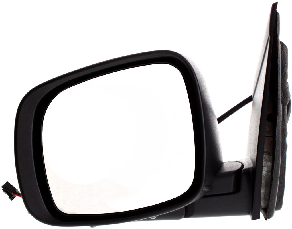 Left Driver Side Heated Paintable Textured Black Mirror O18730