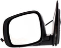 Left Driver Side Heated Paintable Textured Black Mirror O18730