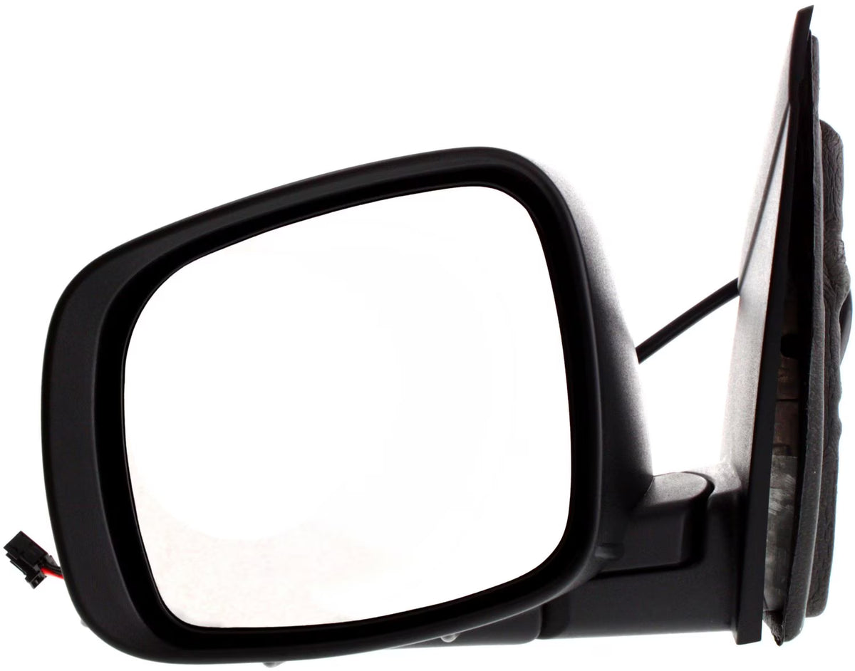 Left Driver Side Heated Paintable Textured Black Mirror O18730