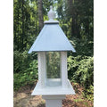 Light Blue Tube Bird Feeder G341154