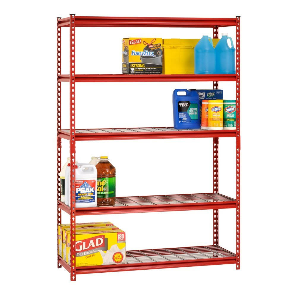 5-Shelf Steel Shelving Unit L61173