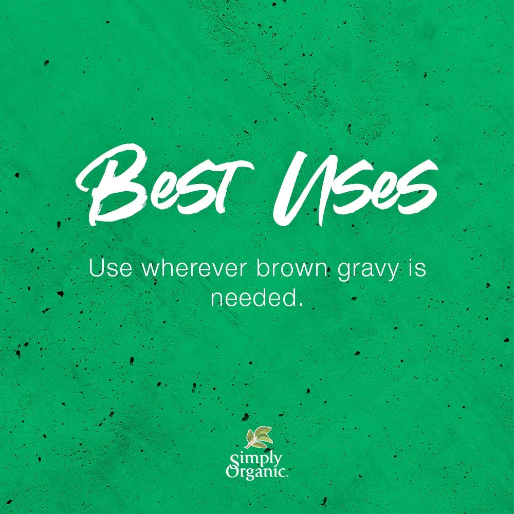 Organic Vegetarian Brown Gravy Mix 1 oz Pack of 12 F700