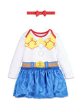 Newborn Baby Girls Dress and Headband L47377