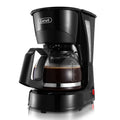 4 Cup Drip Coffee Maker with Reusable Filter, Black W44871