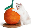 Large Cherry Cat Scratching Post with Hammock and Sisal Rope I3819