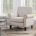 Beige Fabric Accent Chair Z122