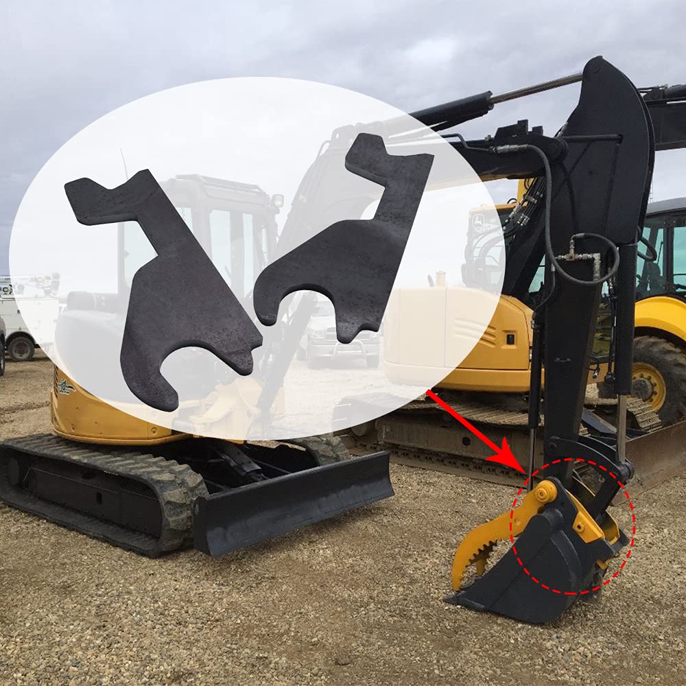 Excavator Quick Attach Bucket Ear Attachment Pack of 2 X69707