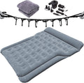 Car Inflatable Air Camping Mattress Pad with Electric Mattress Pump, Towel, Repair Patches & Storage Bag A390760