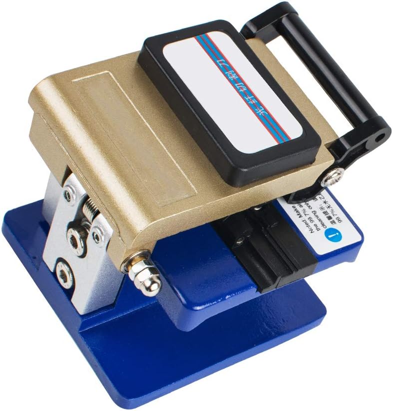 FC-6S FTTH Optic Kit Fiber Cleaver Optical Power Meter Visual Fault Locator Black X900