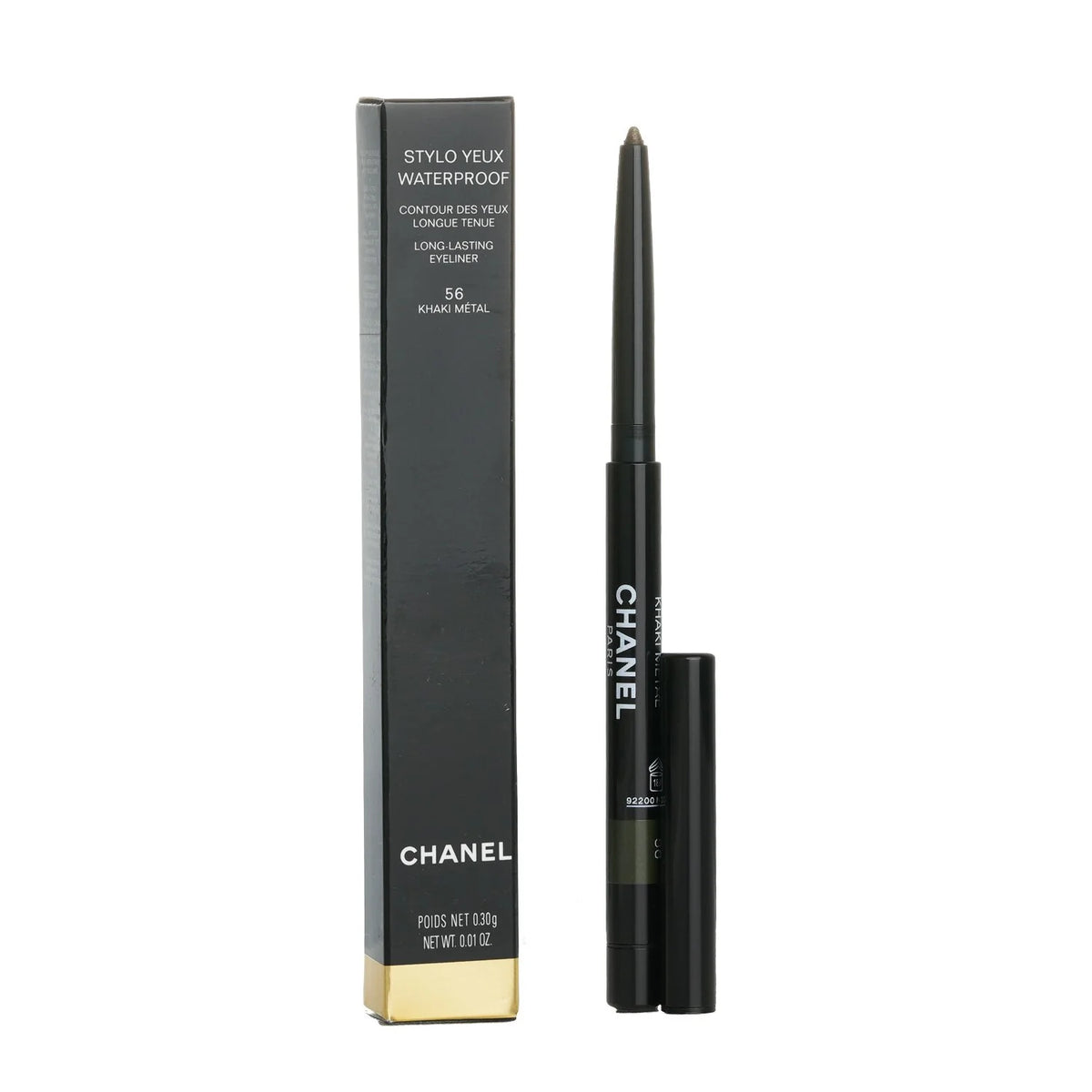 Waterproof Khaki Metal Eye Pencil 0.3g T243592