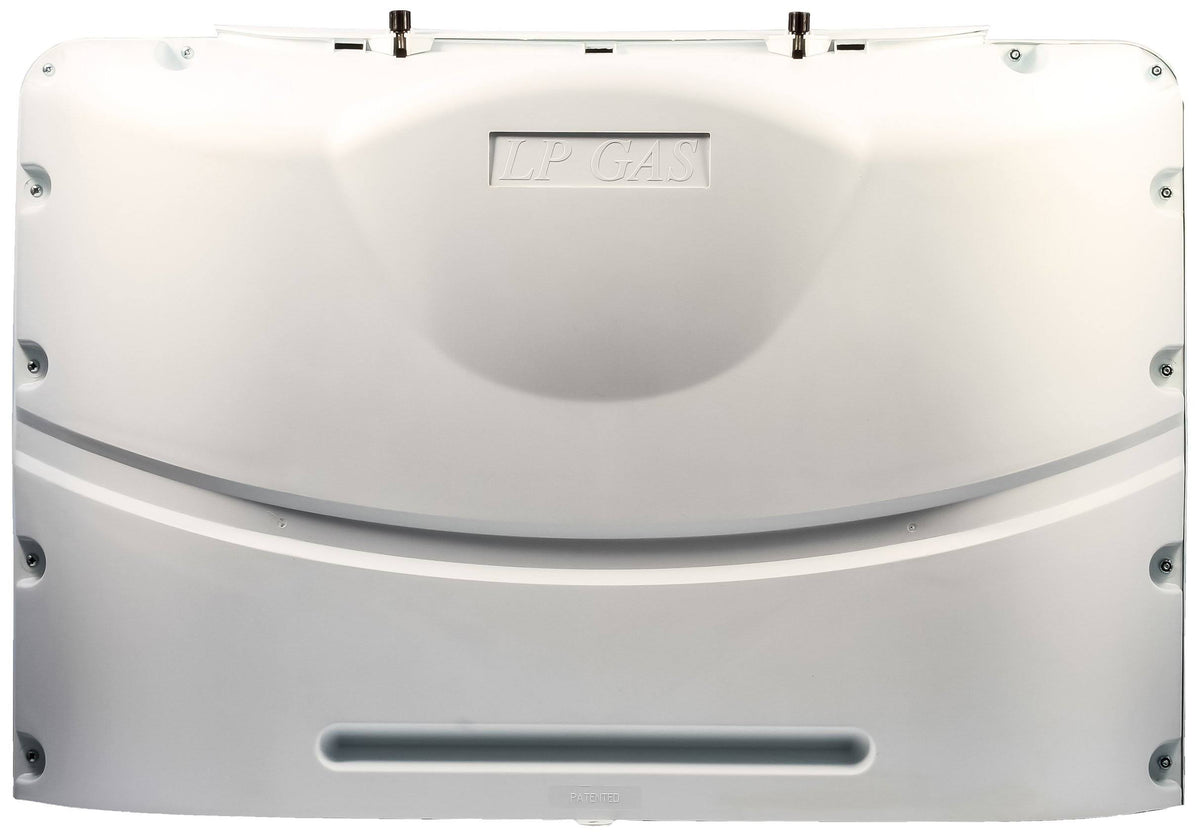 White Heavy-Duty Double Propane Tank Cover T64990