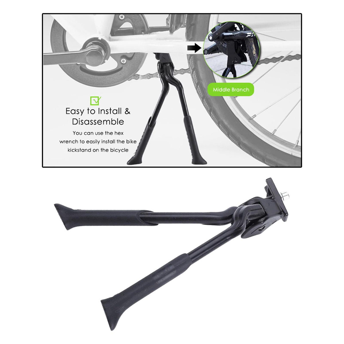 Double Leg Bike Kickstand O35963