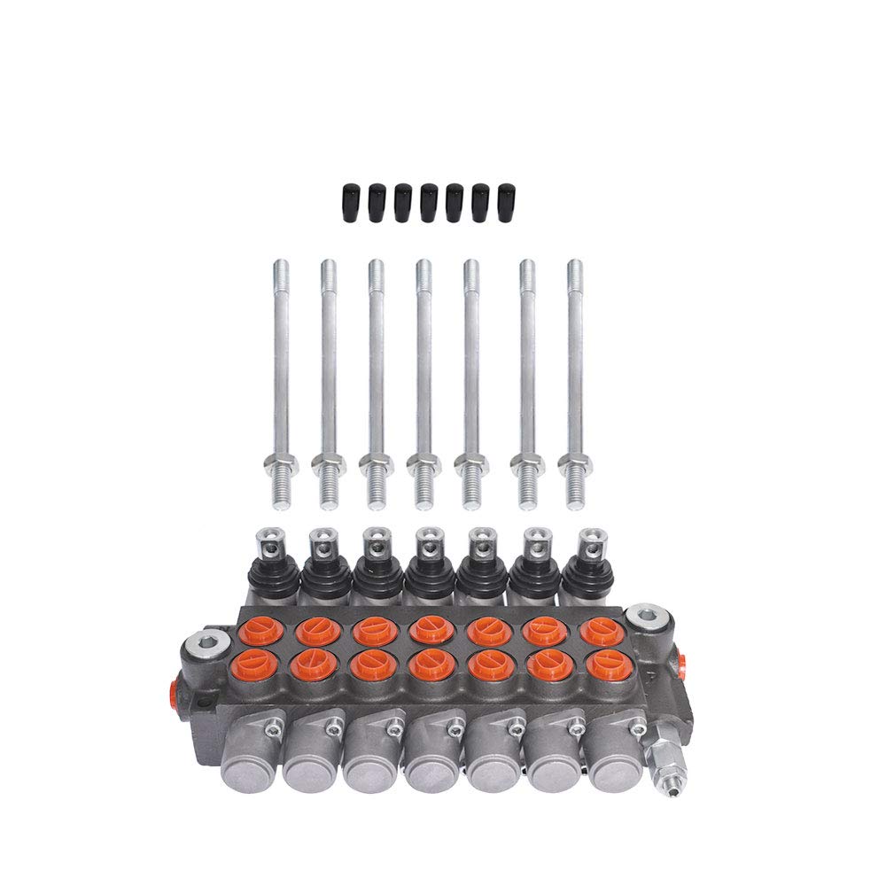 Hydraulic Directional Control Valve 2 Spool 13 GPM 3600 PSI C758