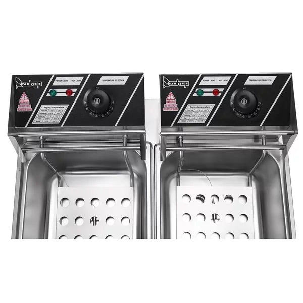 5000W 12L Stainless Steel Electric Fryer B4546